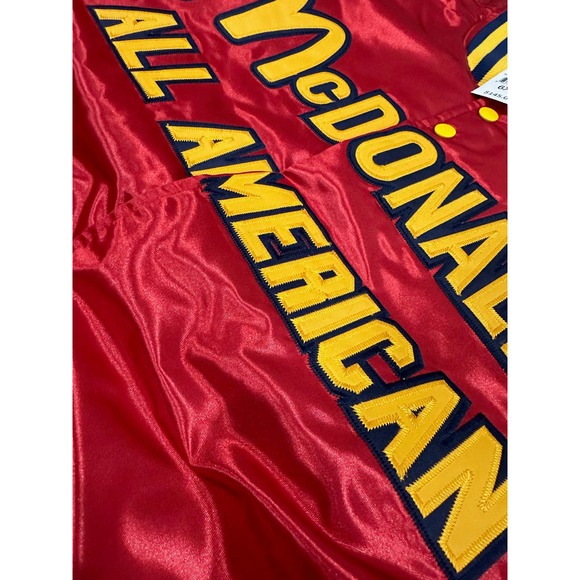 Kobe Bryant Headgear Classics McDonald's All American High School Satin Jacket - Picture 3 of 6